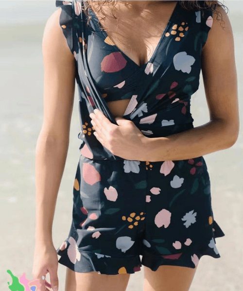 Agnieszka swimsuit in Twilight Bouquet
